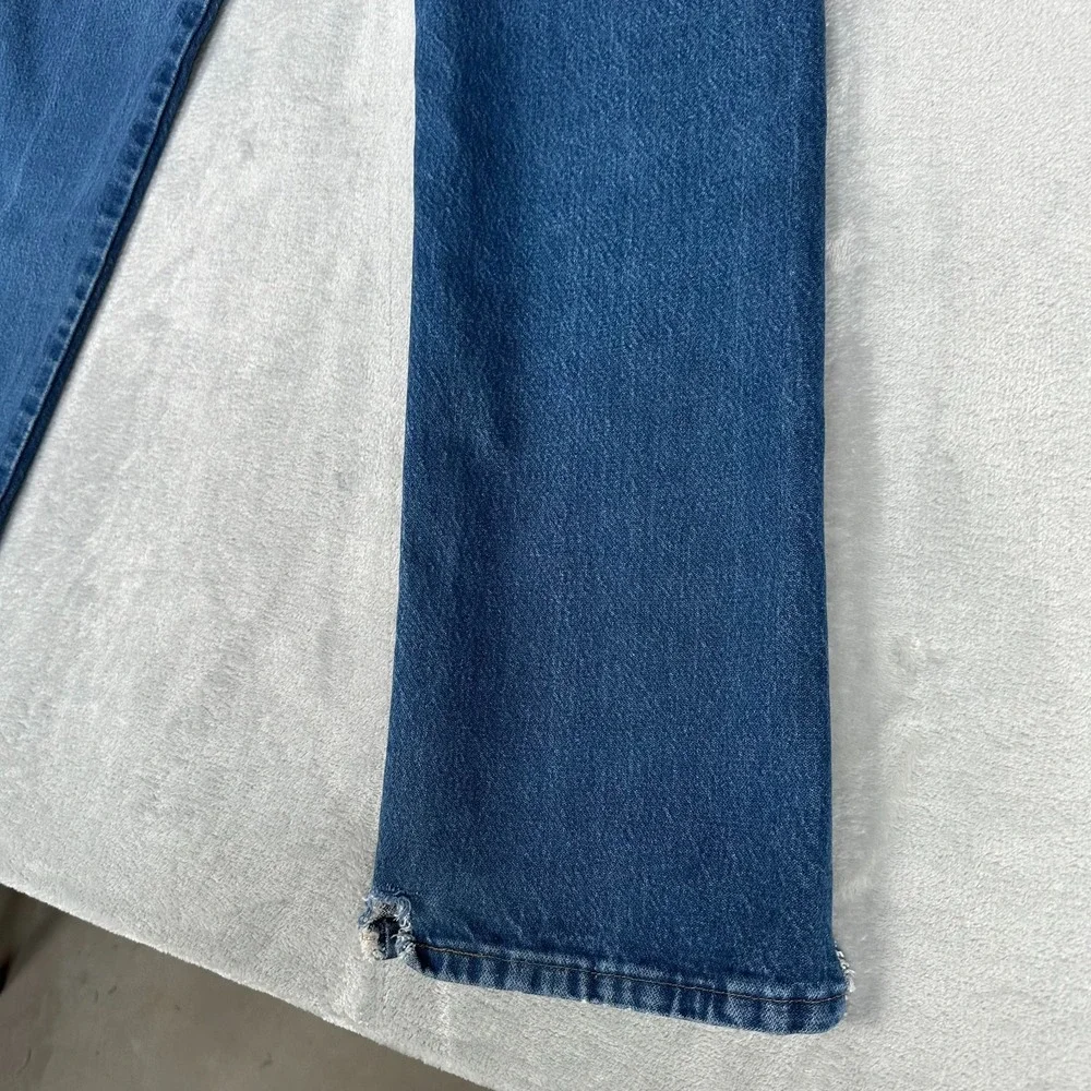 Wrangler Jeans Mens 34x30 Blue Cowboy Cut Slim Fit 936PWD Denim